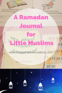 A Ramadan Journal for Little Muslims