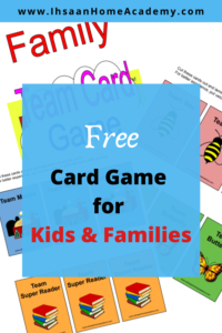 Free Card Game for Kids and Families
