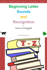 Beginning letters T to Z