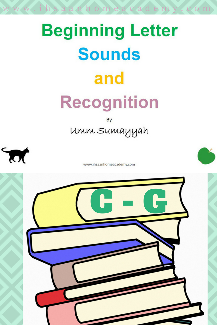 Beginning letters c to g